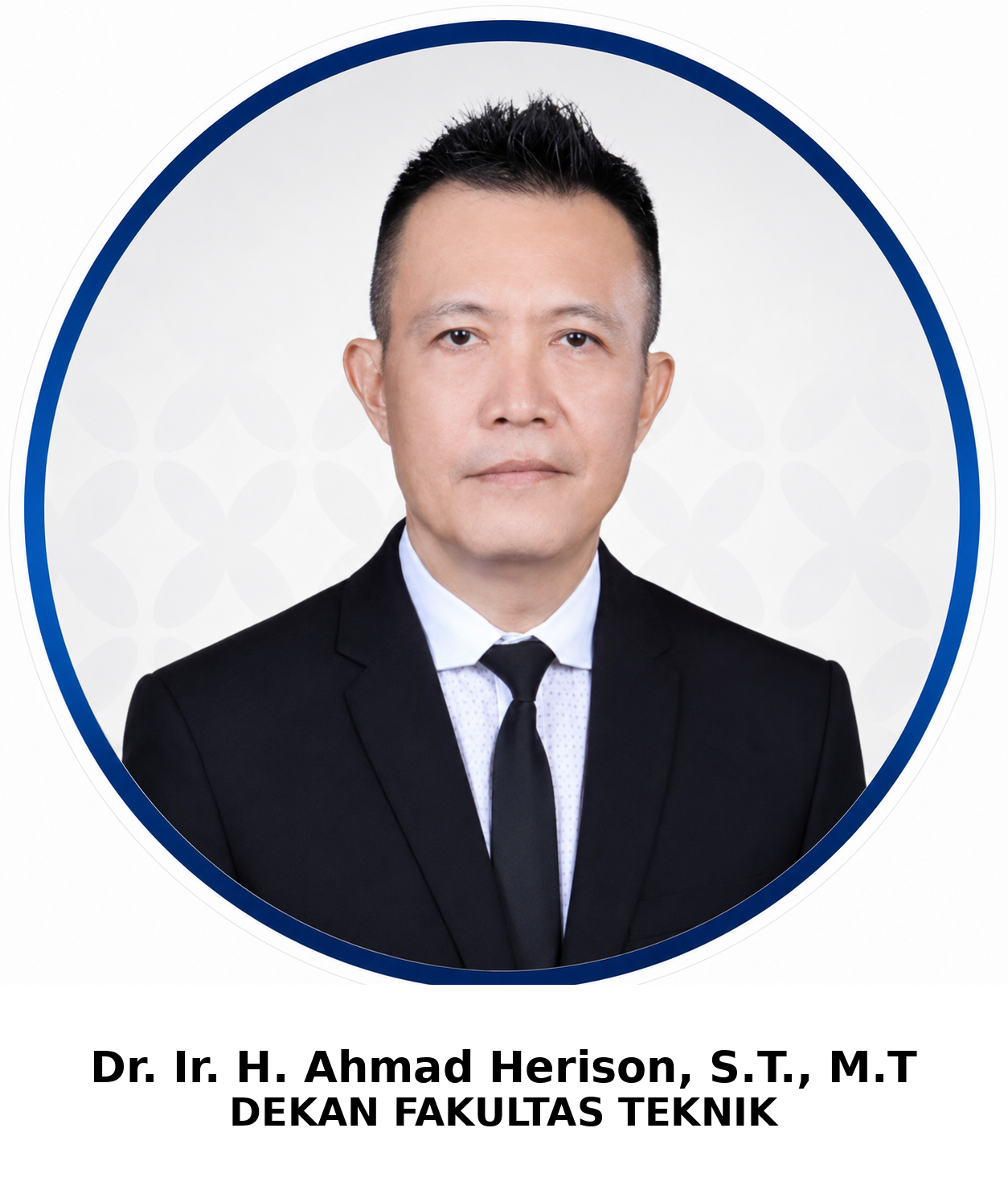 Ir. H. Ahmad Herison, S.T., M.T - Dekan Fakultas Teknik